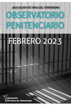 OBSERVATORIO DE POLÍTICA PENITENCIARIA DE LA AVT - FEBRERO 2023